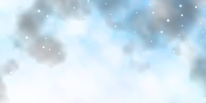 Light BLUE template with neon stars. vector