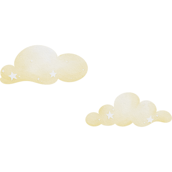 Lovely golden clouds watercolor clipart, clouds clipart, Printable nursery wall art, Nursery decor, Kids room wall decor, baby invitation, baby shower, birthday party png