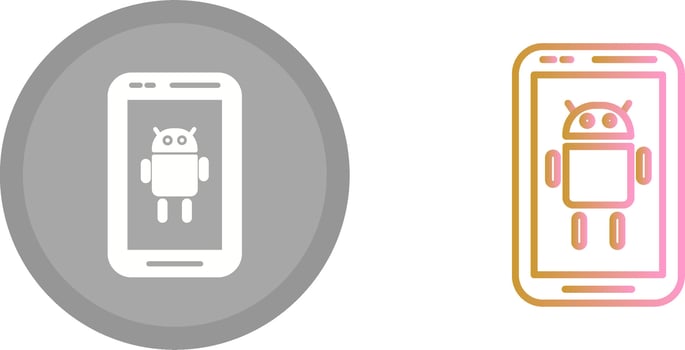 Android Icon Design vector