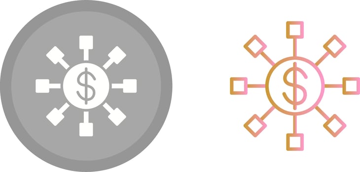 Marketing Affiliate Icon vector