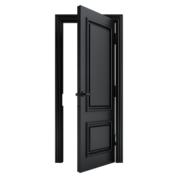 House Outdoor Door on Transparent background - png