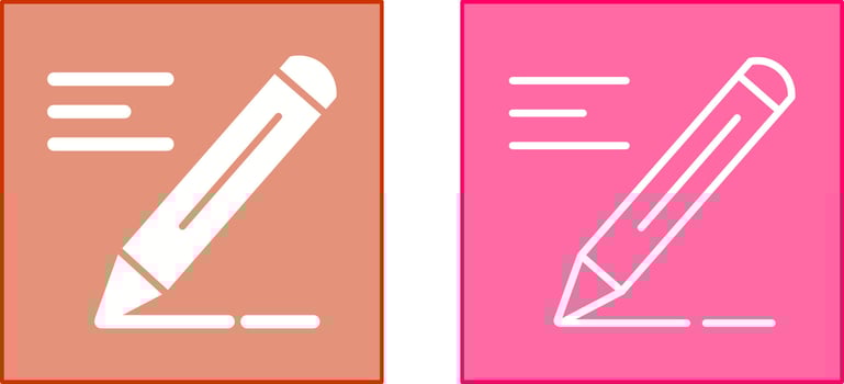 Pencil Icon Design vector