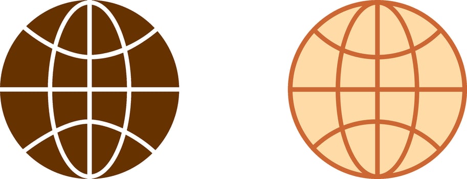 Globe Icon Design vector