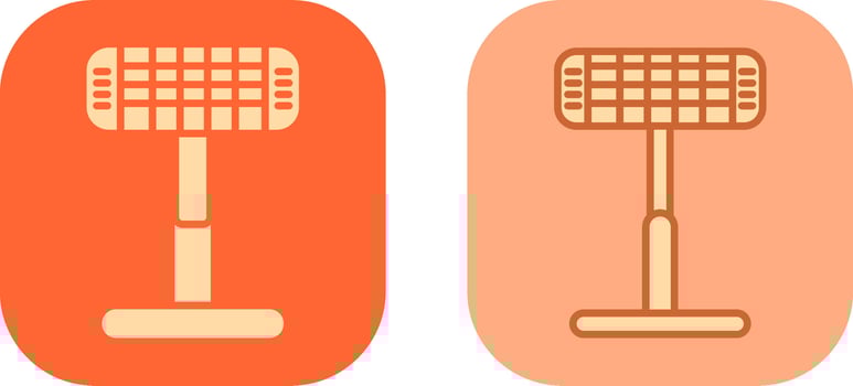 Infrared Heater Icon vector