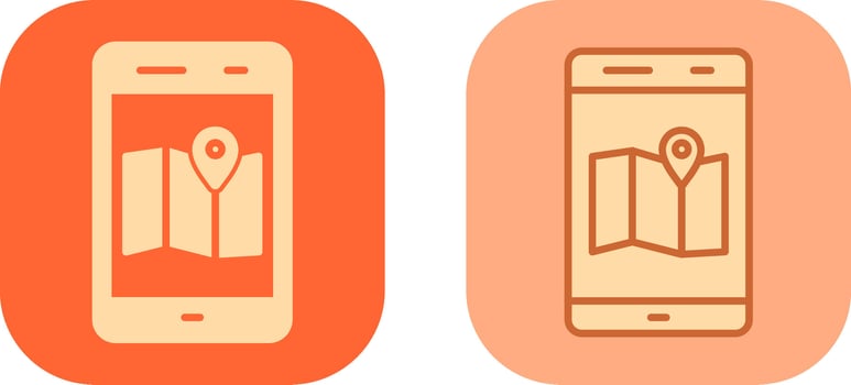 Maps Icon Design vector