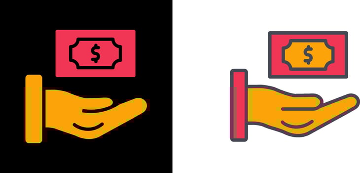 Dollar Currency Icon vector
