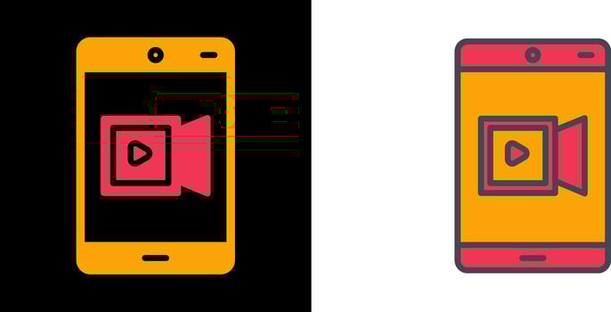 Recorder Icon Design vector