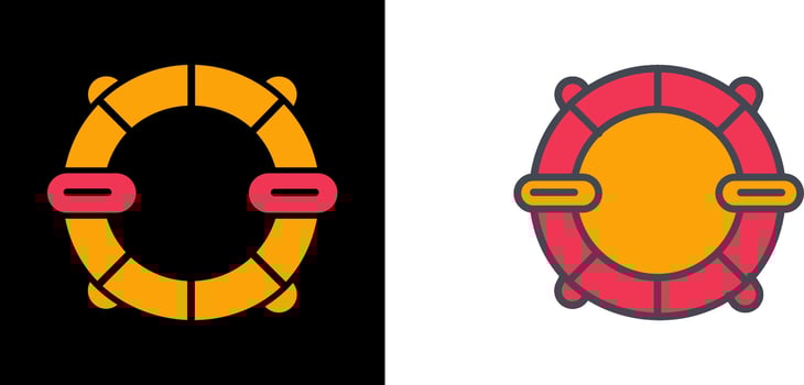 Life Saver Icon vector