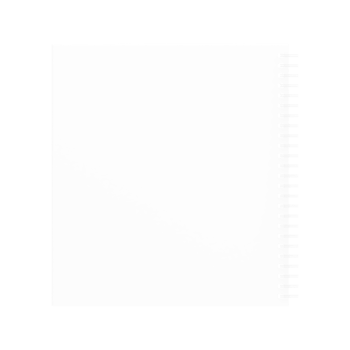Blank and white notebook with spiral without background. Template for mockup png
