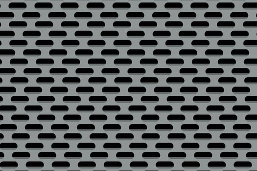 Abstract oval texture, Black oval pattern with a gray background vector