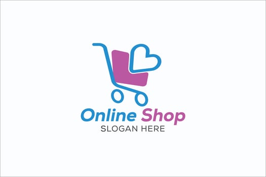 Shopping Cart Logo creative template, Shop Logo logo design vector