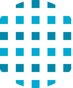 Blue dot circle network icon png