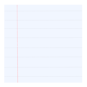 Blank Notebook On White Or White lined Paper illustration png