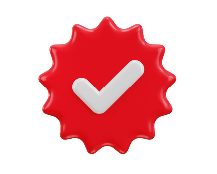 3d check mark icon illustration png
