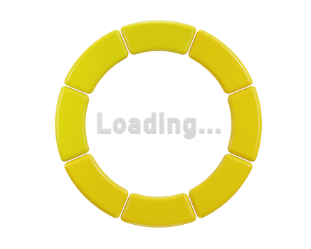 loading icon 3d rendering illustration png