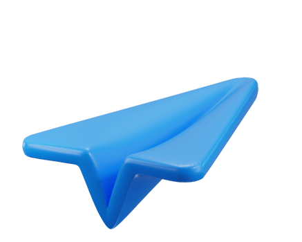 paper plane icon concept on share icon 3d render png