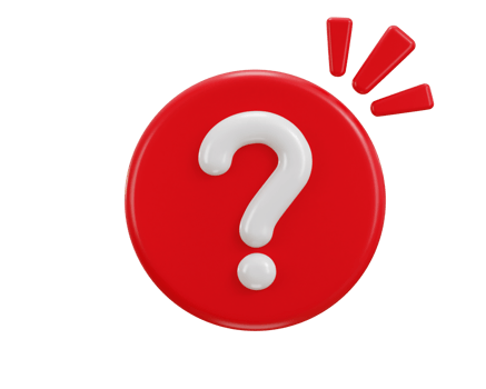 question mark icon on a asking a question icon 3d render png