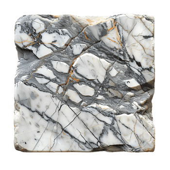 Marble stone . Piece of marble stone top view. Marble flat lay . Marble stone for flat lay product placement and presentation png
