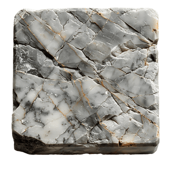 Marble stone . Piece of marble stone top view. Marble flat lay . Marble stone for flat lay product placement and presentation png