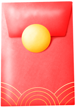 envelope of good luck png