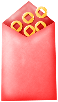 envelope of good luck png