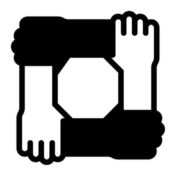 Union Labour day icon illustration vector