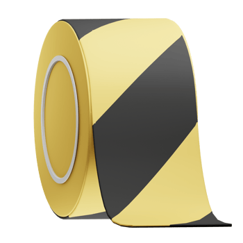 3D Illustration barricade tape png