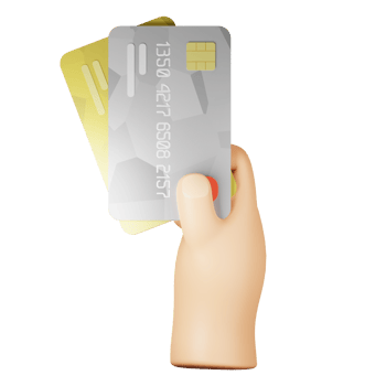 3D Illustration credit card png