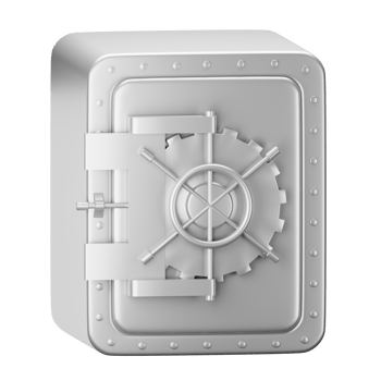 3D Illustration vault png