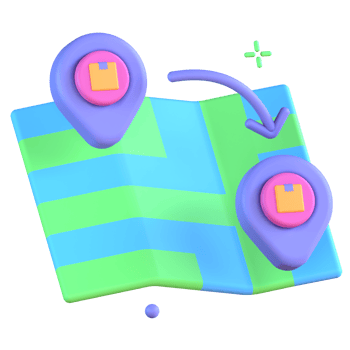3D Illustration local shipping png