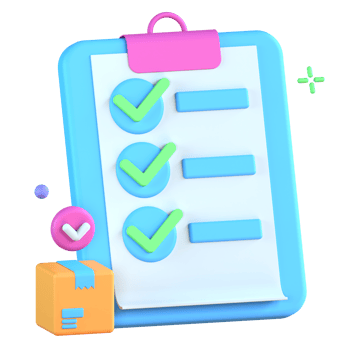 3D Illustration minimum order png