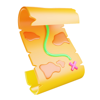 3D Illustration map png