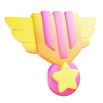3D Illustration rank png