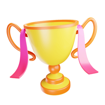 3D Illustration trophy png