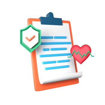 3D illustration health icon health insurance png