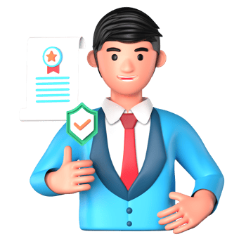 3D illustration health icon agent insurance png