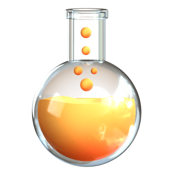 3D illustration education icon flask png