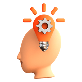 3D illustration education icon knowledge png