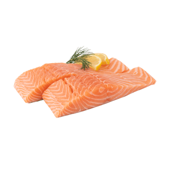 Fresh Salmon cut out isolated transparent background png