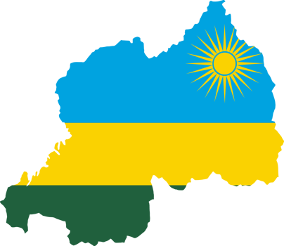 Rwanda map flag png