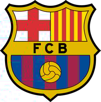 Logo of the Barcelona football club vector