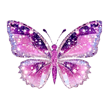 Beautiful Glitter Butterfly png