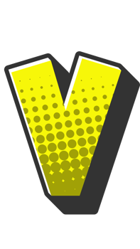Comic Halftone Alphabet Letter and Number png