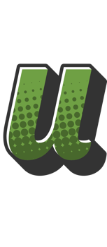 Comic Halftone Alphabet Letter and Number png