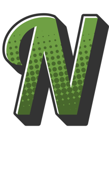 Comic Halftone Alphabet Letter and Number png