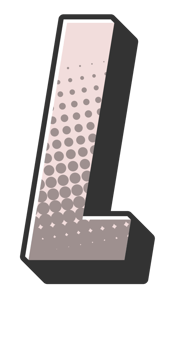 Comic Halftone Alphabet Letter and Number png