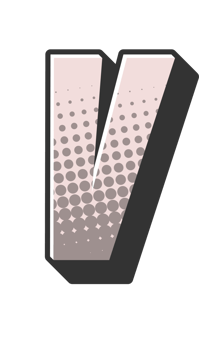 Comic Halftone Alphabet Letter and Number png