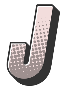 Comic Halftone Alphabet Letter and Number png