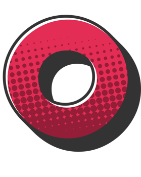 Comic Halftone Alphabet Letter and Number png