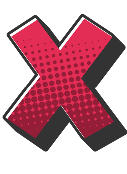 Comic Halftone Alphabet Letter and Number png
